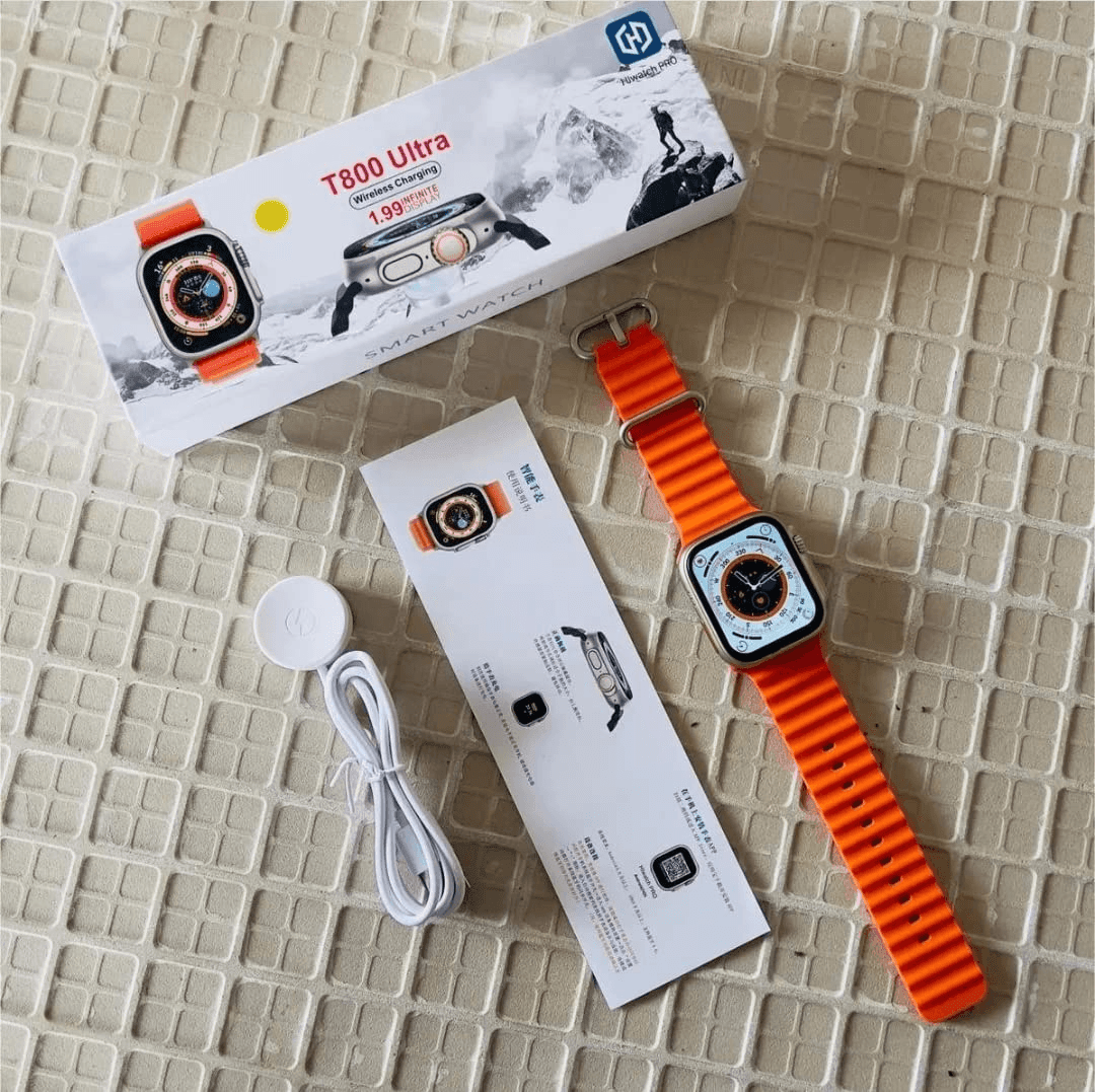 T800 Ultra Smart Watch 1.99 Infinite Display - Pinoyhyper