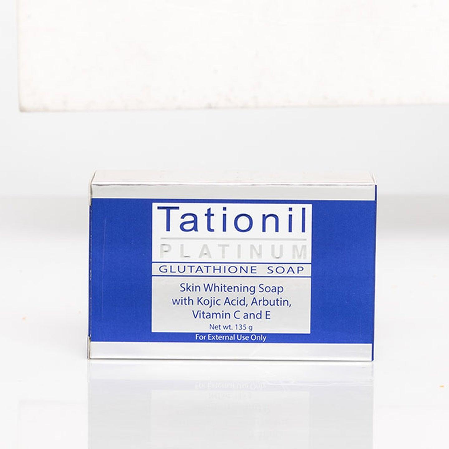 Tationil Platinum Glutathione Soap - 2 135g (Offer) Pinoy Hyper Kuwait Tationil Platinum Glutathione Soap - 2 135g (Offer) Pinoy Hyper Kuwait
