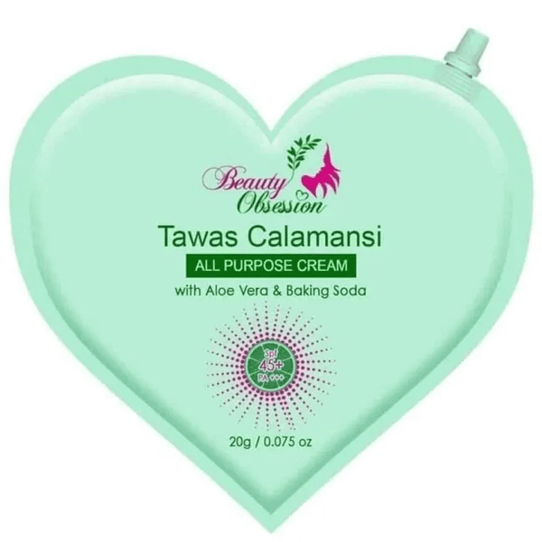 Tawas Calamansi All Purpose Cream by Beauty Obsession - 20g - Pinoyhyper