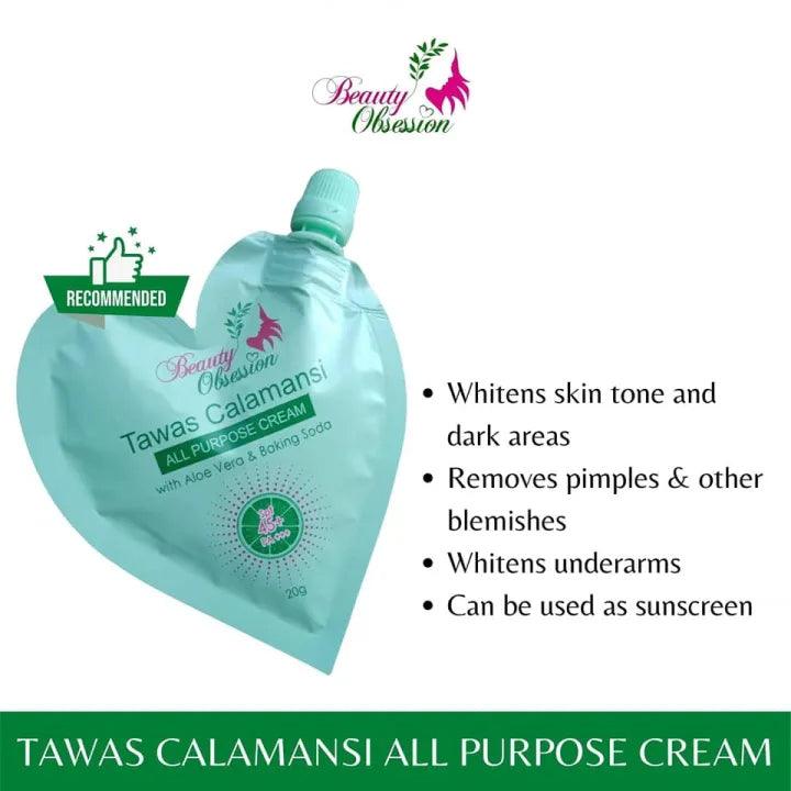 Tawas Calamansi All Purpose Cream by Beauty Obsession - 20g - Pinoyhyper