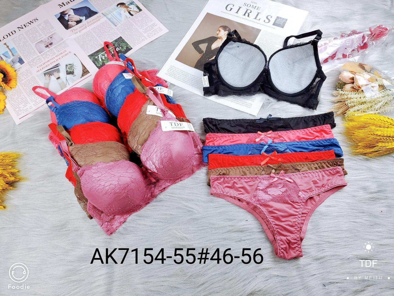 TDF Bra and Panty Set - AK7156-55 - Pinoyhyper