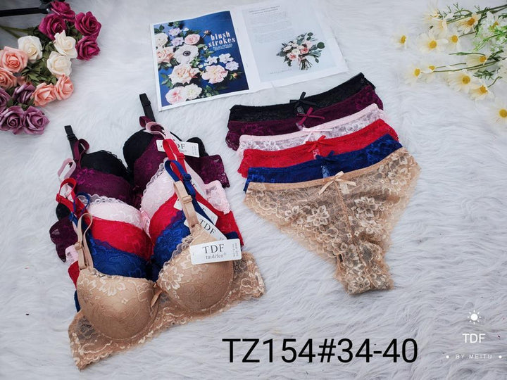 TDF Bra and Panty Set - TZ154 - Pinoyhyper