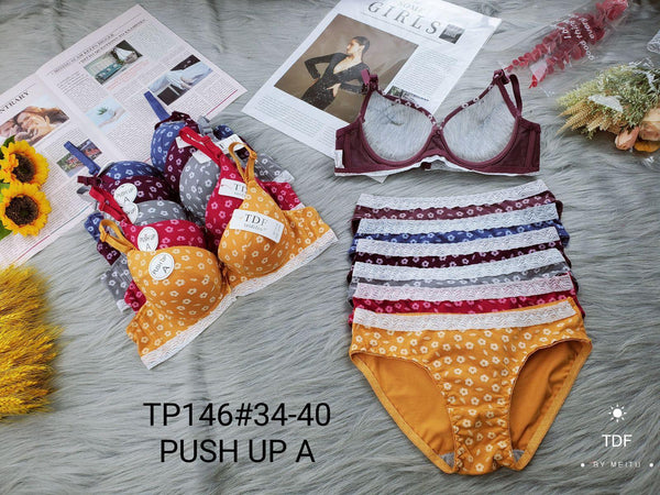TDF Push Up A Bra and Panty Set - TP146 - Pinoyhyper