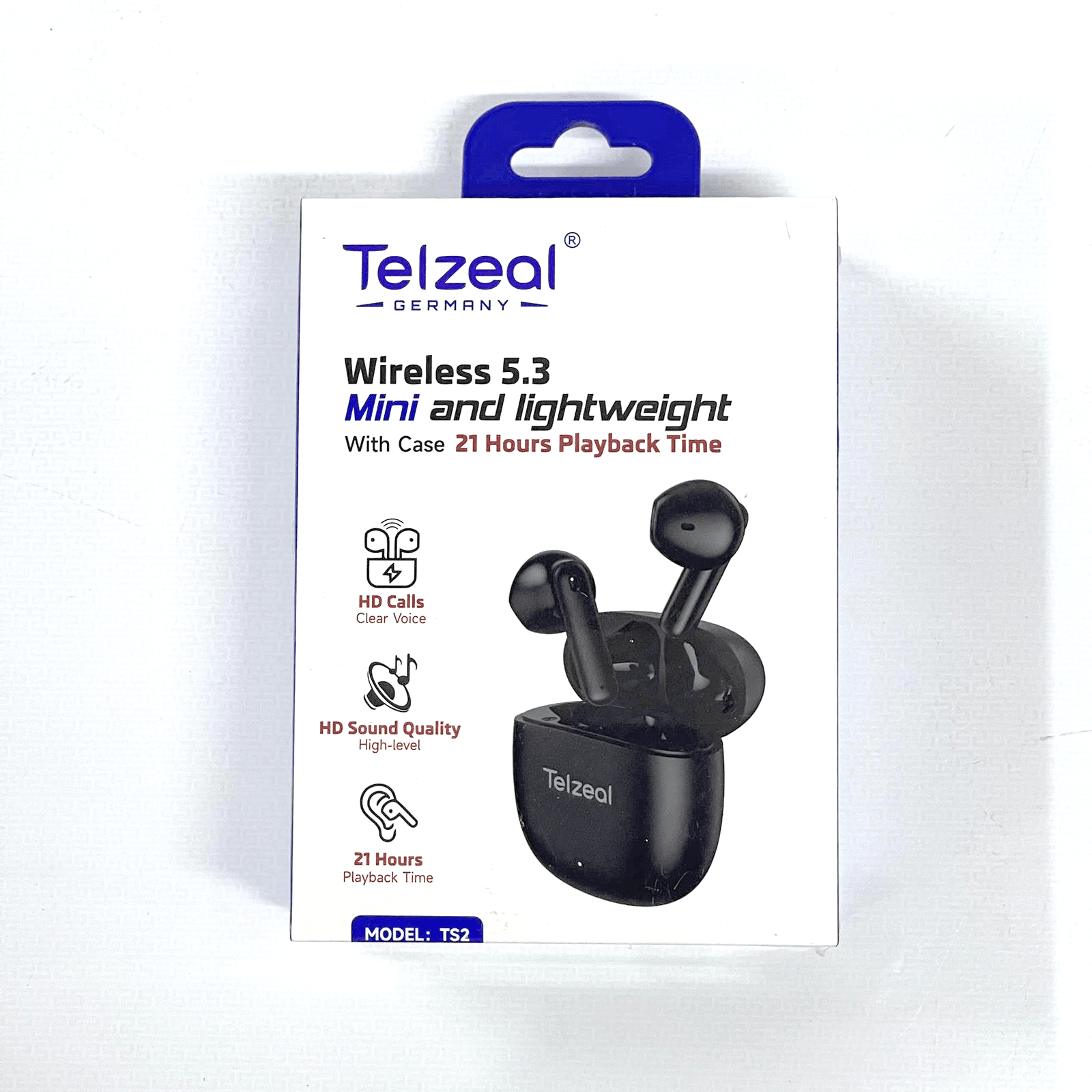Telzeal Germany Wireless Earbuds TWS - TS2 - Pinoyhyper