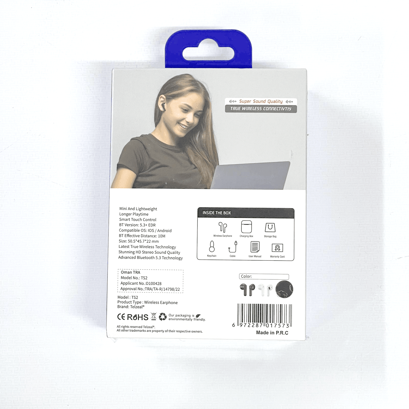 Telzeal Germany Wireless Earbuds TWS - TS2 - Pinoyhyper