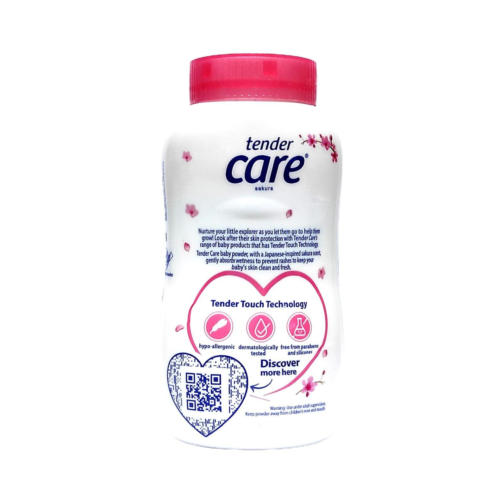 Tender Care Sakura Hypo-Allergenic Baby Powder - 100g - Pinoyhyper