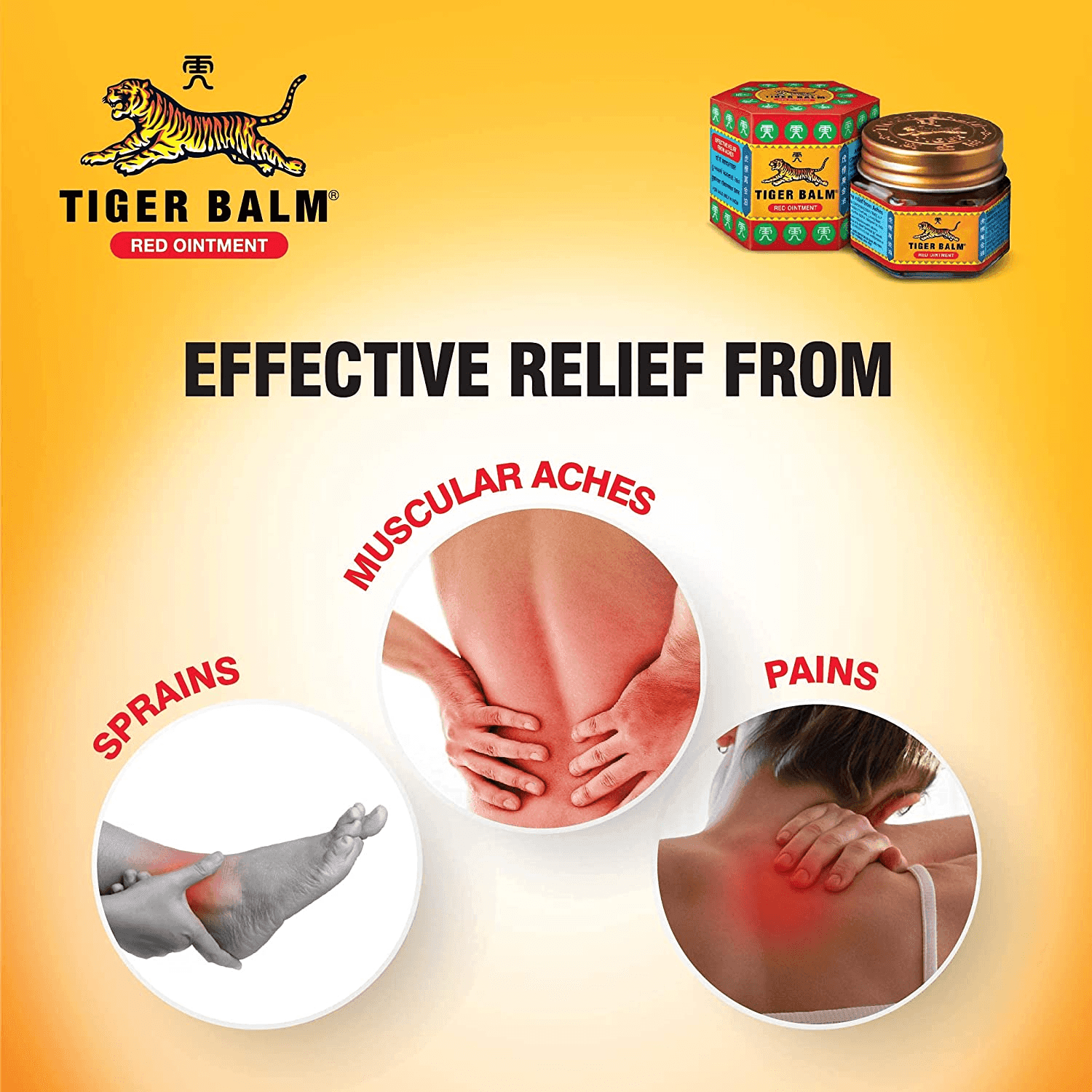 Tiger Balm Red Ointment - 19.4g - Pinoyhyper