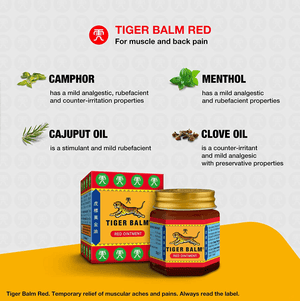 Tiger Balm Red Ointment - 30g - Pinoyhyper