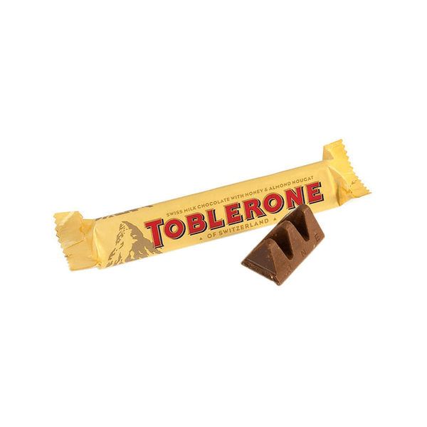 Toblerone Milk Chocolate With Honey & Almond - 35g - Pinoyhyper