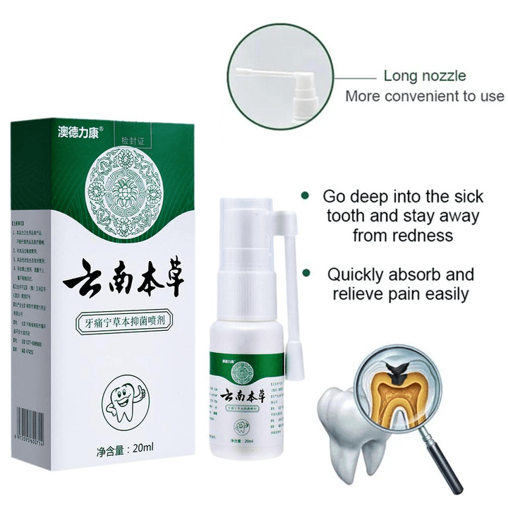 Toothache Pain Reliever Spray - 20ml - Pinoyhyper