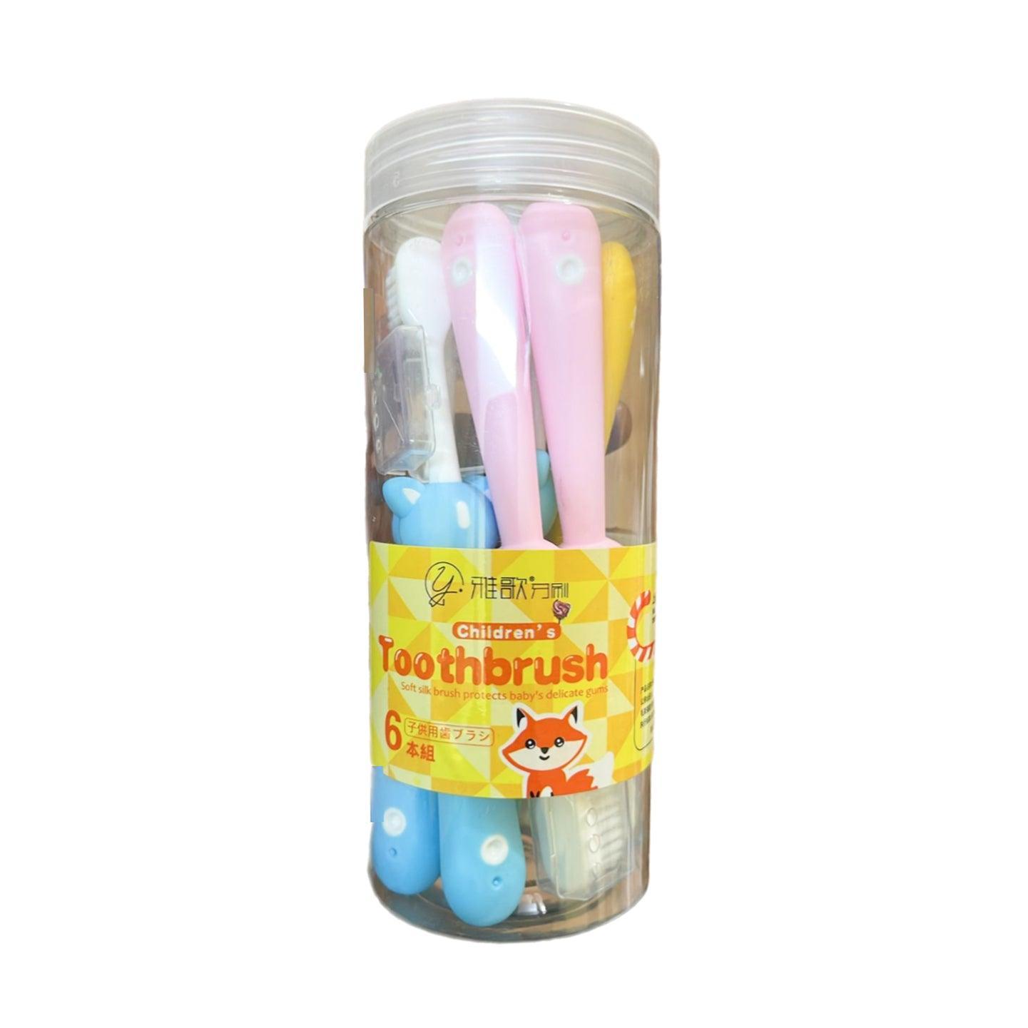 Toothbrush For Children's - 6 Pcs - Pinoyhyper