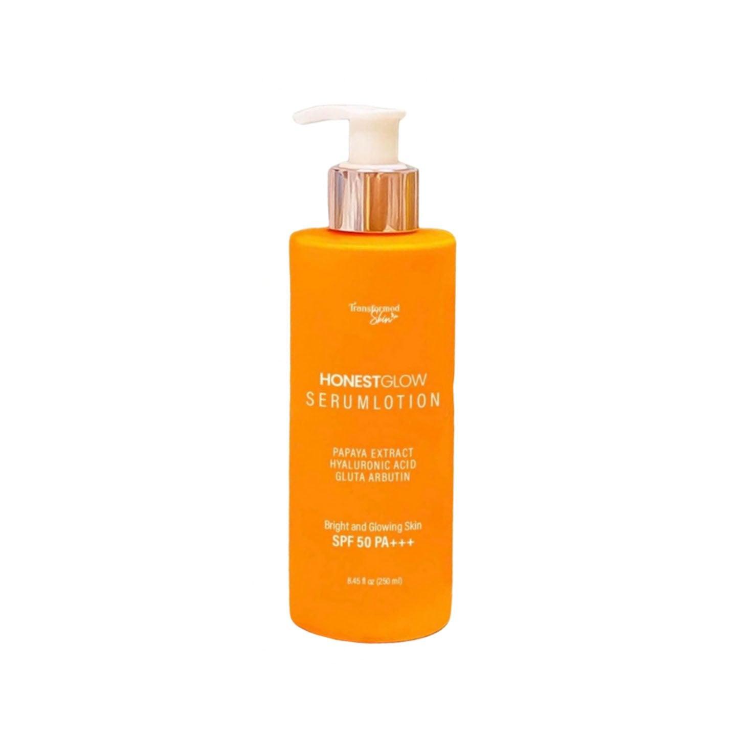 Transformed Skin Honest Glow Serum Lotion - 250ml - Pinoyhyper