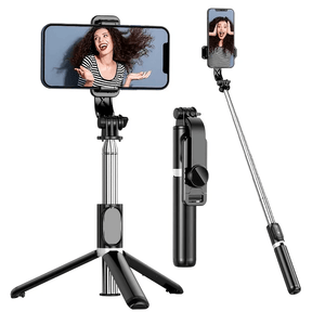 Tripod & Mini Live BroadCast Bluetooth Selfie Stick D-10 - Pinoyhyper