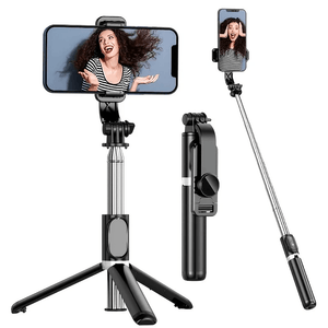 Tripod & Mini Live BroadCast Bluetooth Selfie Stick D-10 - Pinoyhyper