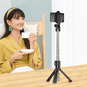 Tripod & Mini Live BroadCast Bluetooth Selfie Stick XT-02 - Pinoyhyper