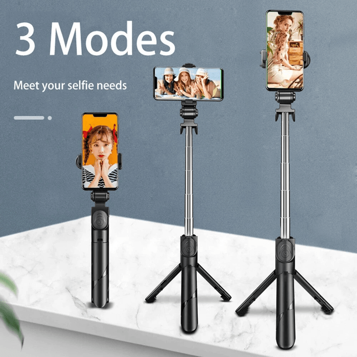 Tripod & Mini Live BroadCast Bluetooth Selfie Stick XT-02 - Pinoyhyper