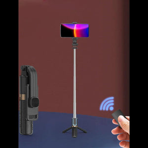 Tripod & Mini Live BroadCast Wireless Selfie Stick JC-08 - Pinoyhyper