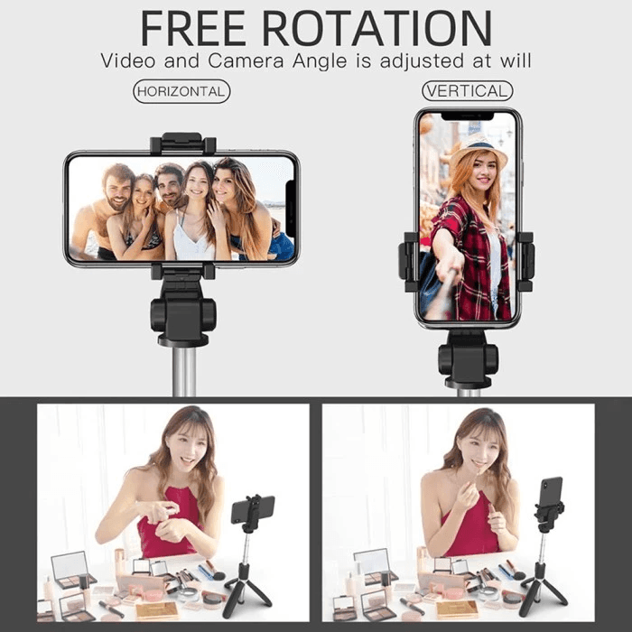 Tripod & Mini Live BroadCast Wireless Selfie Stick JC-11 - Pinoyhyper