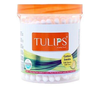 Tulips Cotton Buds 100Pcs - Pinoyhyper