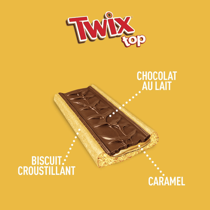 Twix Top Chocolate Bars (Special Offer) - 21g x 20 - Pinoyhyper