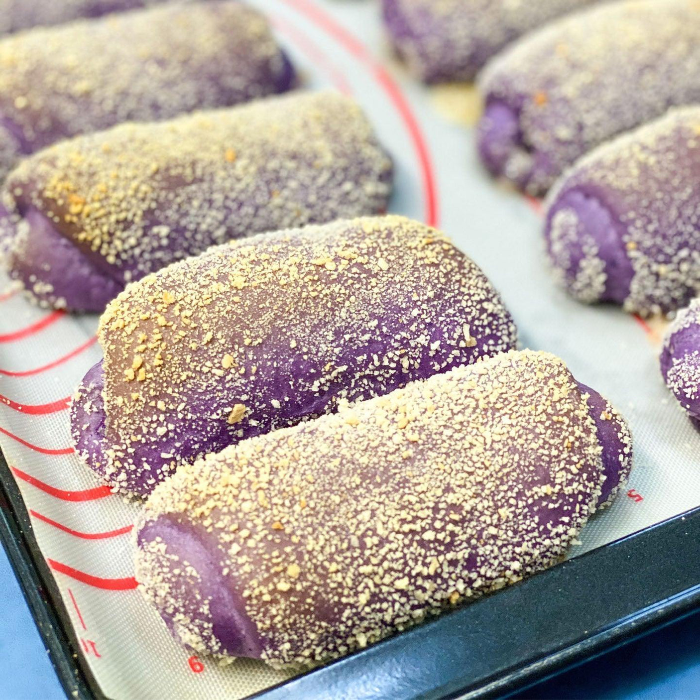 UBE Spanish Bread - Pinoyhyper