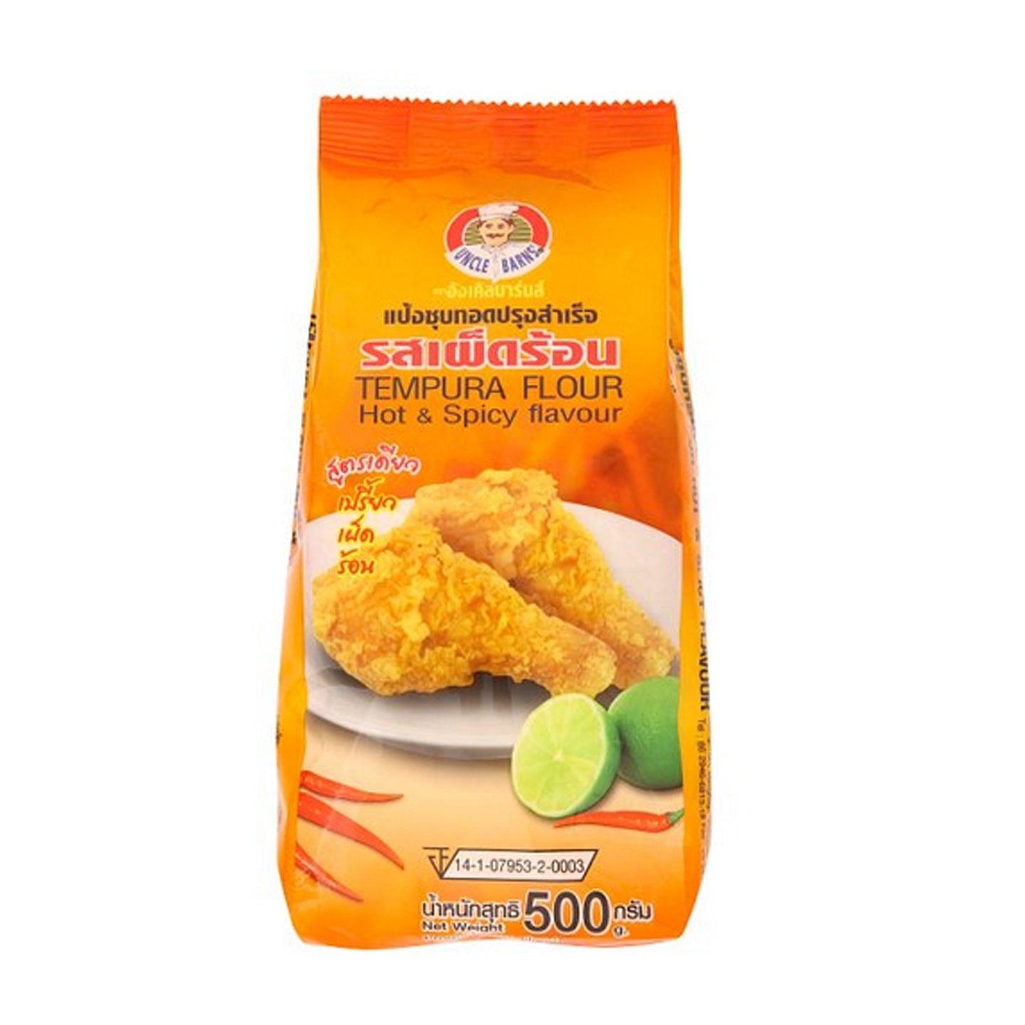 Uncle Barns Hot & Spicy Flavor Tempura Flour 500g Pinoyhyper