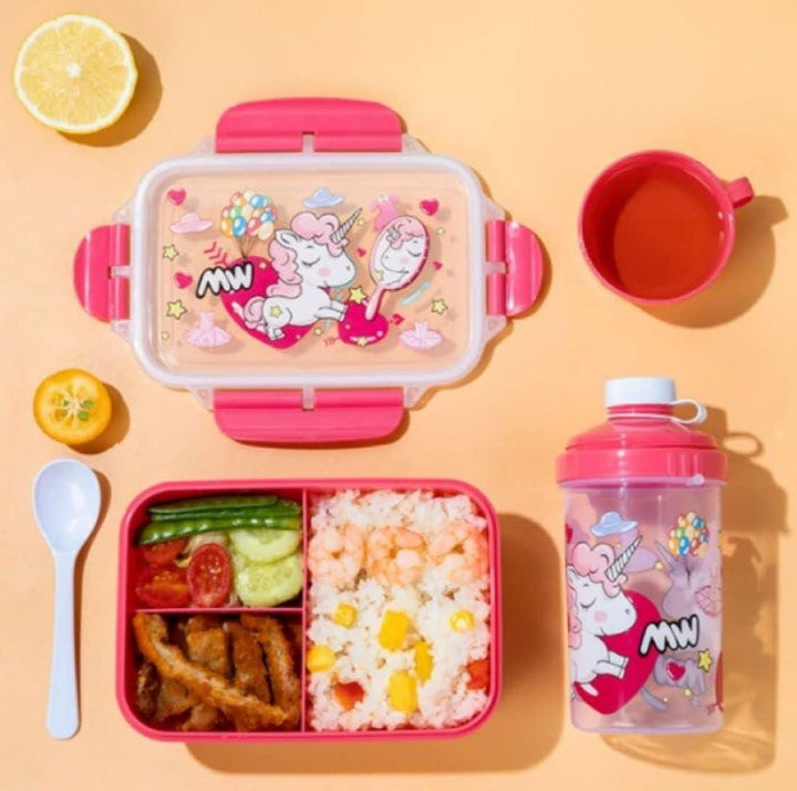 Unicorn Lunch Box & Water Bottle Set - Pinoyhyper