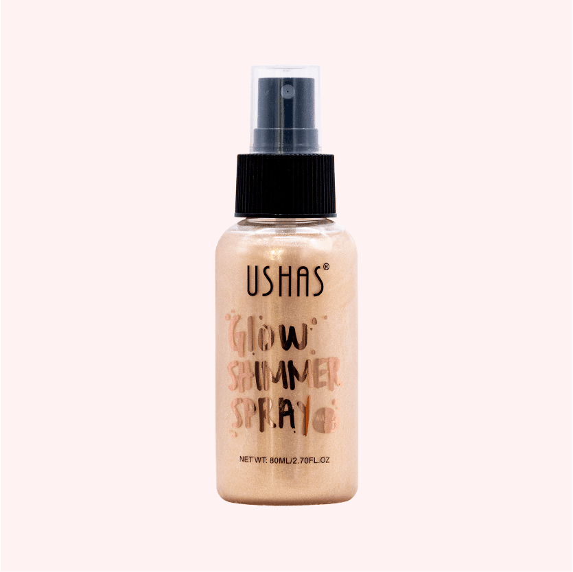 Ushas Glow Shimmer Glitter Moisturizing Face and Body Spray - Pinoyhyper