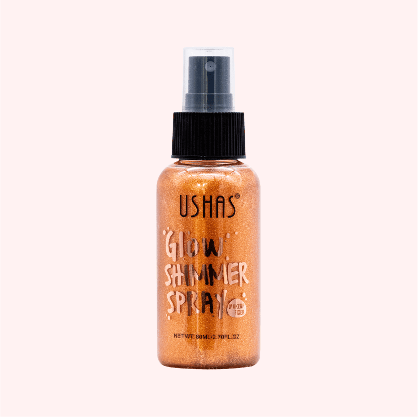 Ushas Glow Shimmer Glitter Moisturizing Face and Body Spray - Pinoyhyper