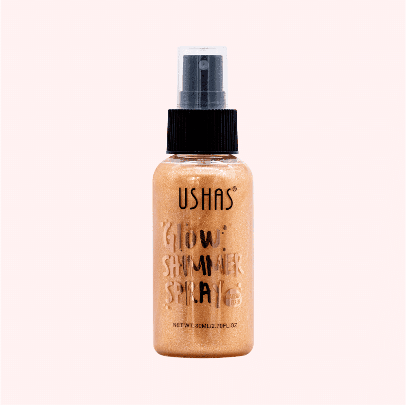 Ushas Glow Shimmer Glitter Moisturizing Face and Body Spray - Pinoyhyper