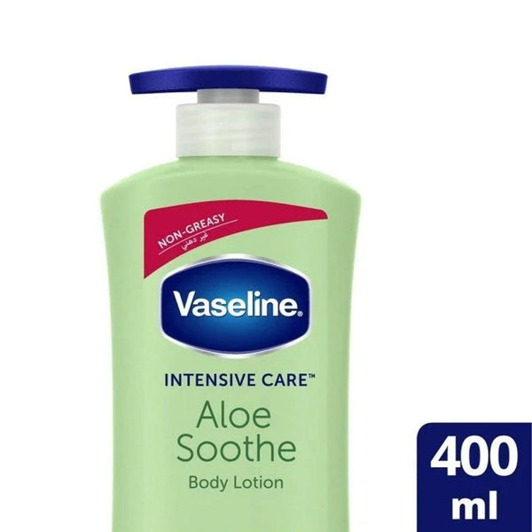 Vaseline Body Lotion Aloe Soothe Intensive Care (Pump) - 400ml - Pinoyhyper