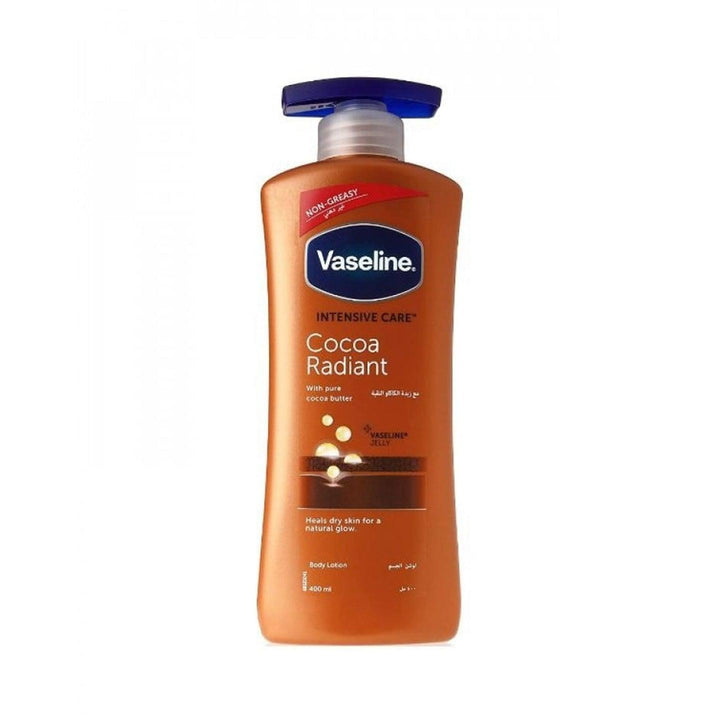 Vaseline Body Lotion Cocoa Radiant Intensive Care (Pump) - 400ml - Pinoyhyper