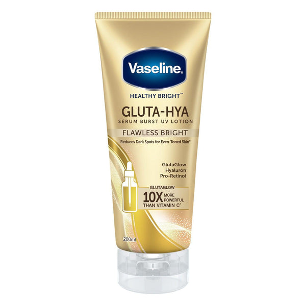 Vaseline Gluta-Hya Serum Burst Lotion Flawless Glow - 200ml - Pinoyhyper