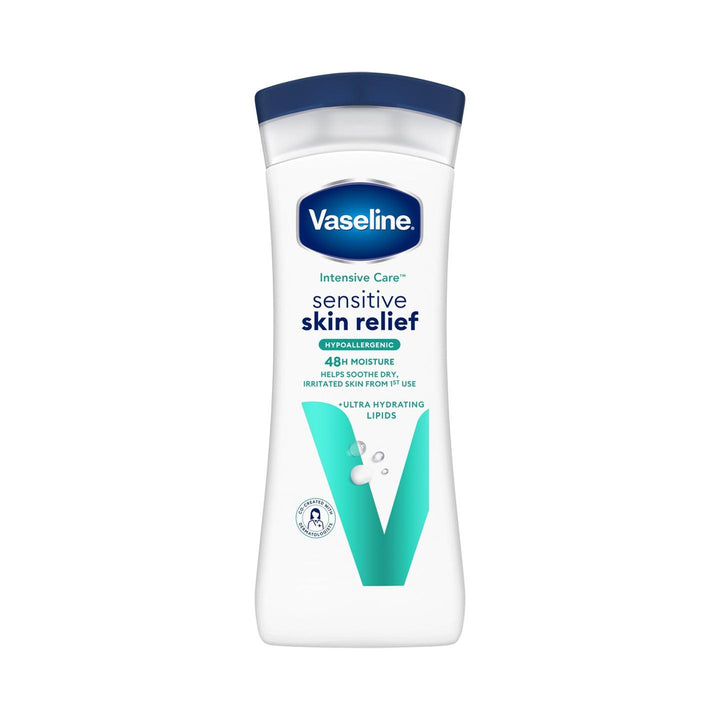 Vaseline Intensive Sensitive Skin Relief Body Gel Oil - 200ml - Pinoyhyper