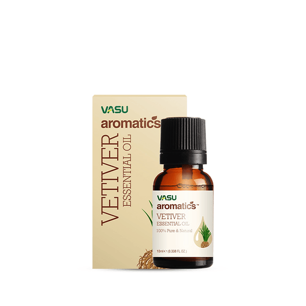 Vasu Aromatics Vetiver Essential Oil - 10ml - Pinoyhyper