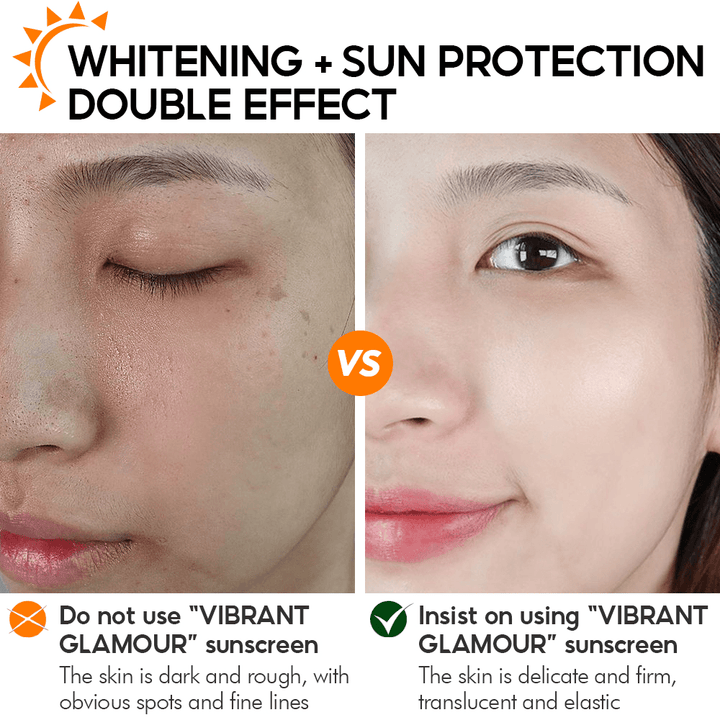 Vibrant Glamour Whitening Sunscreen Cream SPF50+ UVA/UVB - 50g - Pinoyhyper