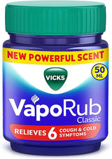 Vicks VapoRub Relieves 6 Cold Symptoms 50 ml