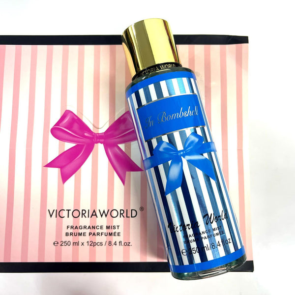 Victoria World (In Bombshell Blue) Fragrance Mist - 250 ml - Pinoyhyper
