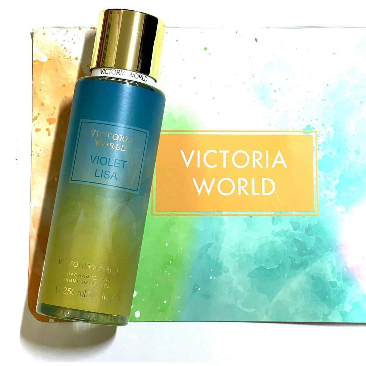 Victoria World (Violet Lisa) Fragrance Mist - 250 ml – Pinoy Hyper Kuwait
