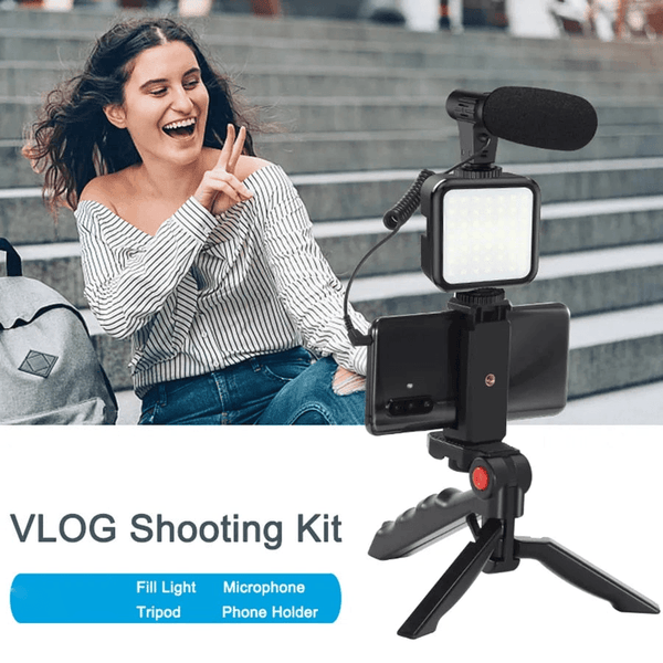Video Making Vlogging Kit With Tripod Stand AY-49 - Pinoyhyper