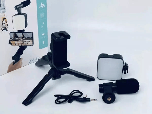 Video Making Vlogging Kit With Tripod Stand AY-49 - Pinoyhyper