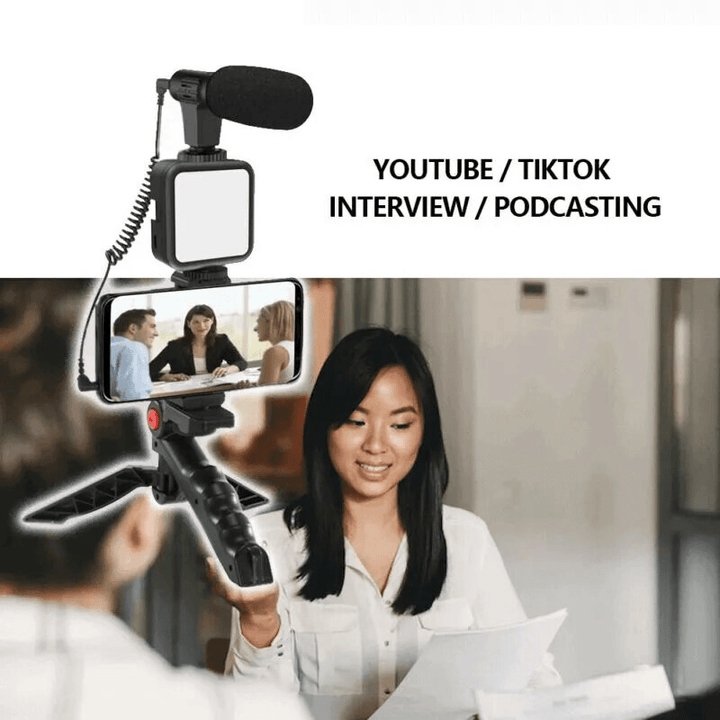 Video Making Vlogging Kit With Tripod Stand AY-49 - Pinoyhyper