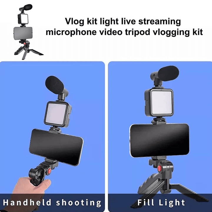 Video Making Vlogging Kit With Tripod Stand AY-49 - Pinoyhyper