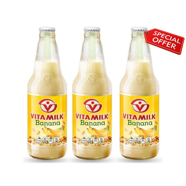Vitamilk Banana Soy Milk 300ml (2 + 1 Offer) - Pinoyhyper