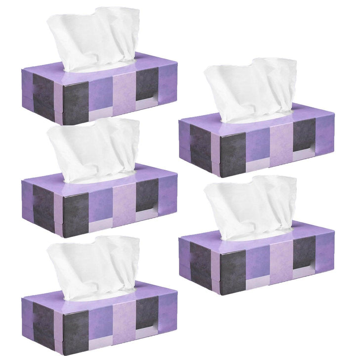 White Tissues Box - 5 × 150Pcs - Pinoyhyper