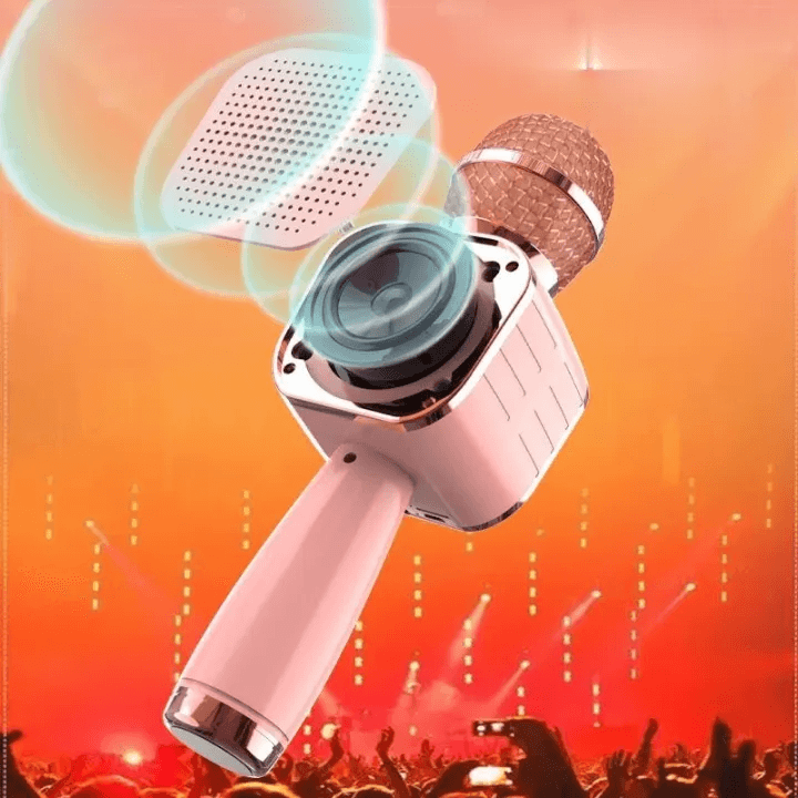 Wireless Bluetooth Karaoke Microphone LoudSpeaker - C500 - Pinoyhyper