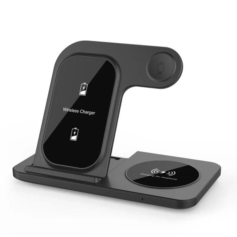 Wireless Charger 3 in One For All Qi Enabled Phone 3 in One Foldable Wireless Charger - Pinoyhyper