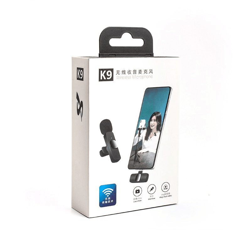 Wireless Microphone Digital Mini Portable Mic For Mobile Phone - K9 - Pinoyhyper