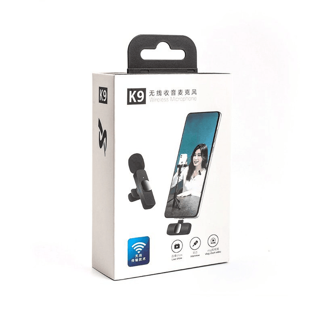 Wireless Microphone Digital Mini Portable Mic For Mobile Phone - K9 - Pinoyhyper
