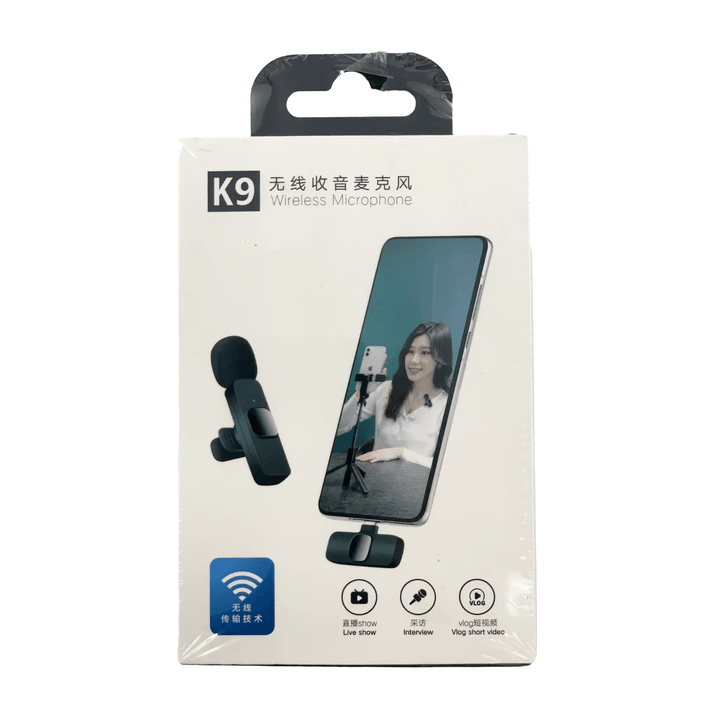 Wireless Microphone Digital Mini Portable Mic For Mobile Phone - K9 - Pinoyhyper